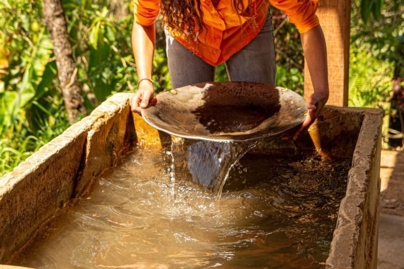 Gold Panning Lesson